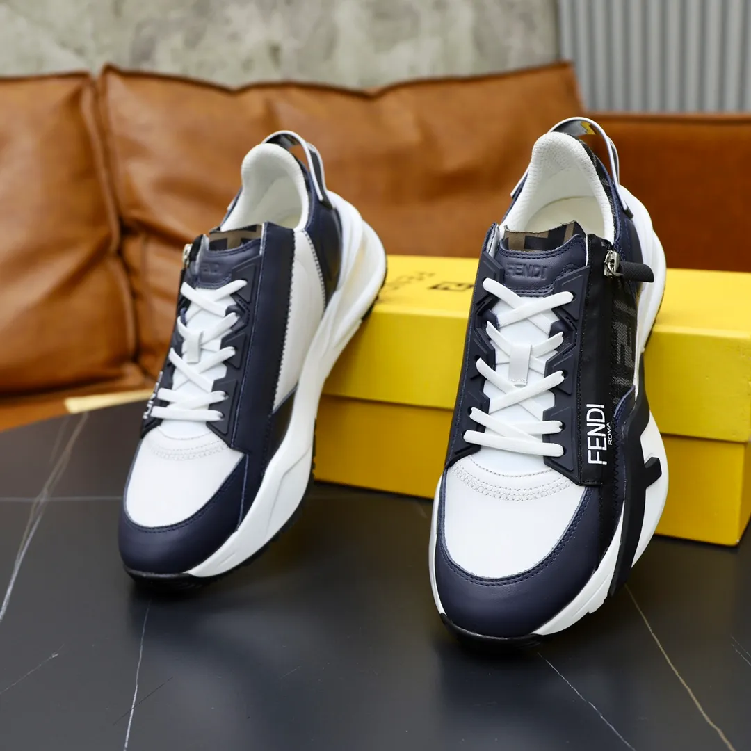 Men's men's shoes 290🔥Brand: FENDI Size: 38-44 (45, 46 customized) Grade: Original quality High version Material: Imported cowhide ➕ High-quality and comfortable lining Original lightweight non-slip outsole Style category: Travel Fashion casual shoes Versatile trend